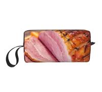 prosciutto, Borsa per il trucco Borsa per cosmetici Borsa da toilette da viaggio portatile Borsa per trucco Organizer