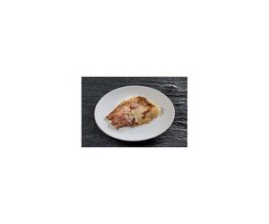 Prosciutto con l'osso e il suo gratin dauphinois