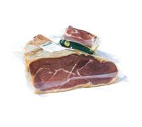 Prosciutto crudo disossato. Blocco di prosciutto serrano disossato. Blocco di prosciutto serrano 900 gr. Centro Prosciutto Crudo. 15-18 mesi di guarigione. Prosciutti disossati.. Prosciutto Spagnolo.