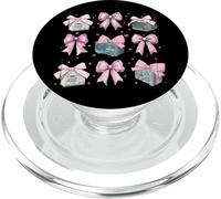 Prosciutto Radio Operatore Amatoriale Radio Ragazza Coquette Arco Rosa Mamma PopSockets PopGrip per MagSafe