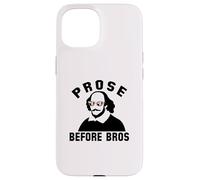 PROSE BEFORE BROS William Shakespeare Funny Book Meme Custodia per iPhone 15