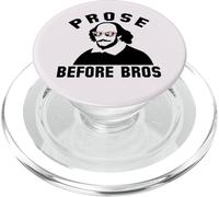 PROSE BEFORE BROS William Shakespeare Funny Book Meme PopSockets PopGrip per MagSafe