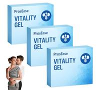 Prosease Vitality Gel, Proease Performance Gel, Herbionyx Crema rivitalizzante da uomo, Migliora l'energia, Sicuro, delicato e ad azione rapida, Facile da usare (3pcs)
