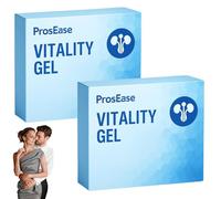 Prosease Vitality Gel, Proease Performance Gel, Herbionyx Crema rivitalizzante da uomo, Migliora l'energia, Sicuro, delicato e ad azione rapida, Facile da usare (2pcs)