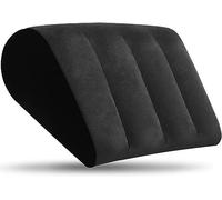 Prosixtoy Cuscino a Cuneo Portatile Cuscino Gonfiabile - Cuscini per le Gambe Cuscino a Cuneo per Dormire, Elevazione delle Gambe, Cuscino per Letto, Viaggi, Campeggio, Deflazione Rapida (Nero)