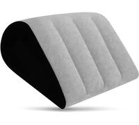 Prosixtoy Gonfiabile Cuscino da Viaggio - Cuscino per Gambe Dormire Supporto Lombare Neck Pillow,Materassino Campeggio Cuneo Cuscini Schienale Divano Cuscino Ginocchia Cuscino Posturale(Grigio)