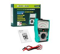 Pro'sKit MT-2207 Multimetro analogico con funzione protettiva Risposta rapida Misurazione multifunzionale accurata Custodia protettiva robusta 1000V/10A Cavo di prova (MT-2207)