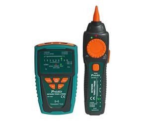 Pro'sKit tools solutions MT-7028 Network Toner & Probe Kit Continuity, shorts, opens and crossover on RJ45 Lan cable Cat 5、5e、6、7 (UTP/STP), RJ11/12 cavo telefonico Cat. 3 (2/4/6 pin)(MT-7028)
