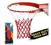 ProSlam Rete di ricambio professionale di alta qualità per pallacanestro, resistente per tutte le condizioni atmosferiche, adatta a cerchi interni ed esterni standard (dimensioni standard