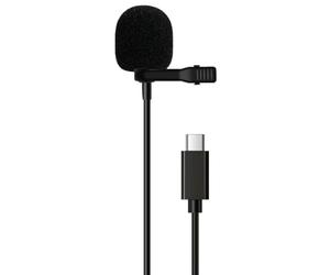 ProSound Lavalier - Microfono USB-C omnidirezionale, cavo da 2 m, per conferenze telefoniche, interviste, voice-over, discorsi e altro