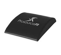 ProsourceFit Abdominal Ab Mat 15x12, High Density Core Trainer for Workouts, Conditioning, Posture Support, and Crunch Exercises; Home Fitness Equipment, Black
