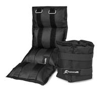 ProsourceFit Ankle Weights, Pesi per Caviglia e Polso Unisex-Adult, Black 5lb, One Size