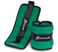 ProsourceFit Ankle Weights, Pesi per Caviglia e Polso Unisex-Adult, Green 1lb, One Size