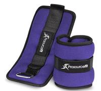 ProsourceFit Ankle/Wrist And Arm/Leg Weights Set of 2, Adjustable Strap 1 lb-5 lb, Adjustable Weight 15 lb, 10 lb, 7 lb for Men And Women