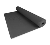 ProsourceFit Classic Yoga Mat Thick 1/8-inch (3mm) Thick, Extra Long 72-inch Lightweight Non-Slip Surface for Fitness, Pilates, or Yoga Exercise, Black