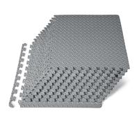 ProsourceFit Exercise Puzzle Mat, EVA Foam Interlocking Tiles Protective and Cushion Flooring for Gym Equipment, Exercise and Play Area