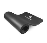 ProsourceFit ps-2004-mat-black-ffp, Tappetino Extra Spesso per Yoga e Pilates, 1/2" Unisex Adulto, Black