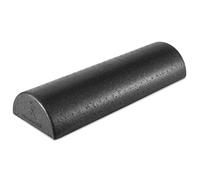 ProsourceFit High Density Half Round Foam Roller 18x3 , Black 18" X 3"
