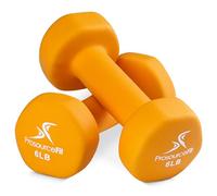 ProsourceFit Neoprene Dumbbell Coated for Non-Slip Grip, 6 lb