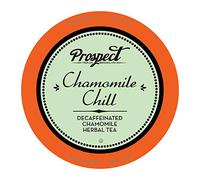 Prospect Tea - Capsule di tè decaffeinate alla camomilla refrigerante, compatibili con i produttori di birra K Cup, incluse 2.0, confezione da 40