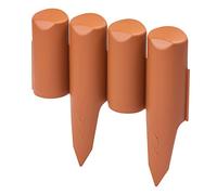 Prosper Plast 2.5 m plastica Prato Border Edge, in Colore Terracotta