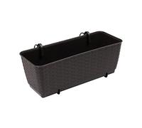 Vaso rettangolare ganci Prosperplast Ratolla DRL400PW 440U