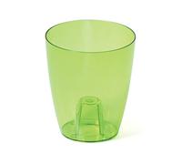 Prosper Plast duow130t-cg55g 13.2 x 16 cm Coubi Vaso da Fiori - Verde Trasparente (Pezzi)