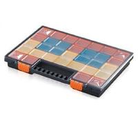 Prosper PLAST scatola con 21 scomparti colorati, 1 pezzi, 39 x 30 x 5 cm, norp Family norp16