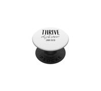Prosperare Non Solo Sopravvivere Giovanni 10:10 Passaggio della Bibbia Cristiana PopSockets PopGrip Adesivo