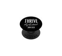Prosperare Non Solo Sopravvivere Giovanni 10:10 Passaggio della Bibbia Cristiana PopSockets PopGrip Adesivo