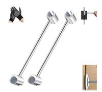 Prosperousk - Strumento di regolazione della cerniera della porta, design ergonomico, strumento di regolazione delle cuciture a doppia testa, cerniera regolabile, per residenziale, protezione