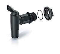 Prosperplast Accessorio per serbatoio dell'acqua - Rubinetto CANTAP 2, dimensioni (mm) 150 x 40 x 160, colore nero