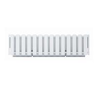 Properplast Bodee Fencycase Balcónera, dimensioni (mm) 580x180x162, colore bianco