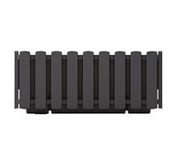 Prosperplast Boardee Fencycase Fioriera per Balcone Balconiera Vaso per Interni ed Esterni Resistente (Antracite, 580 mm)