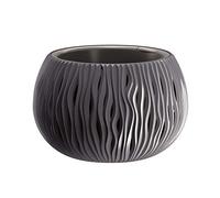 Prosperplast Bowl SANDY CON serbatoio in colore antracite 19,5 (altezza) x 29 (larghezza) x 29 (profondità) cm