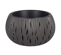 Prosperplast Bowl SANDY CON serbatoio in colore grigia 21,8 (altezza) x 37 (larghezza) x 37 (profondità) cm