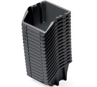 Prosperplast CUWETS 4 SHORT BINEER 16 PEZZI NERO 234 x 77 x 92 mm KBISS10-S411