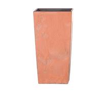 Prosperplast Fioriera Design Decorativo Altezza 500 mm Interno Esterno (Terracotta)