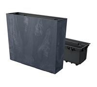Prosperplast Fioriera per balcone URBI CASE BETON EFFECT, con serbatoio, dimensioni (mm) 580 x 180 x 498, antracite