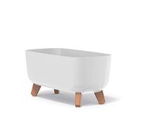 Prosperplast Gracia Case - Vaso da fiori rettangolare, 19,5 x 39 x 18,7 cm, per interni ed esterni, resistente alle intemperie, con inserto rimovibile