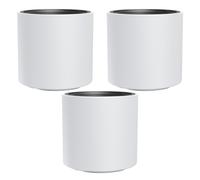 Prosperplast HEOS Vaso da fiori antigelo 31L con inserto 3 pezzi bianco DBHER470