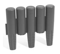 Prosperplast IPAL5-S443 - Palisade da Giardino, 270 x 24 cm, Colore: Grigio