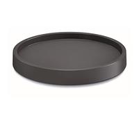 Prosperplast Piattaforma Mobile per vasi da Fiori, con Ruote Mobile Saucer Round, Dimensioni (mm) 366 x 366 x 60, Antracite