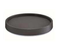 Prosperplast Plataforma móvil para macetacon ruedas Mobile Saucer Round, dimensiones (mm) 292x292x57, Color Antracita