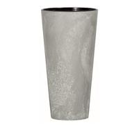 Prosperplast Tubus Slim Effect Effect Plastic with Cement Color Deposito, 38,1 (alto) x 20 (larghezza) x 20 (profondi) CMS