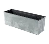 Prosperplast URBI CASE BETON EFECT vaso con serbatoio e dimensioni 580x180x195 in colore cemento