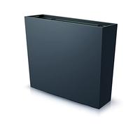 Prosperplast Urbi Case Tower - Vaso per piante con vaso interno, per interni ed esterni, rettangolare, in plastica (580 x 180 x 498 mm, antracite)