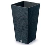 Vaso da fiori fioriera FURU Square cassetta da balcone fioriera antracite 91,5 L