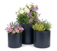 Prosperplast Vaso da fiori Heos DBHER 29,8 cm antracite
