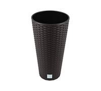 Prosperplast Vaso Fioreira Rato - Texture (Altezza 57,2, Umbra)